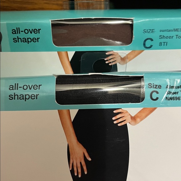 No Nonsense Great Shapes All-Over Shaper lot. Support Pantyhose new lot 5 - Picture 3 of 6
